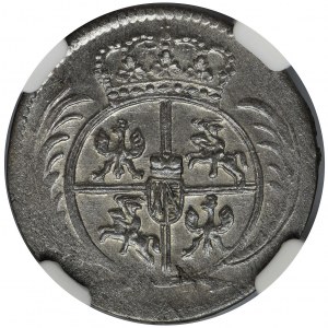 Augustus III of Poland, 1/24 Thaler Leipzig 1760 - NGC MS64