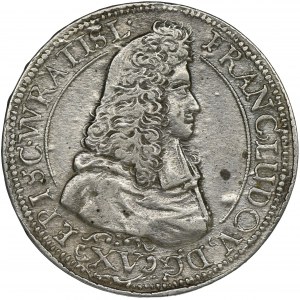Śląsk, Księstwo nyskie, Franciszek Ludwik z Neuburga, 15 Krajcarów Nysa 1694 LPH