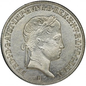 Austria, Ferdinand V, 20 Kreuzer Kremnitz 1848 B