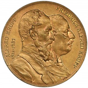 Germany, Medal Alfred Krupp 1892