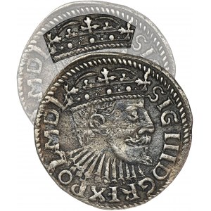Sigismund III Vasa, 3 Groschen Bromberg 1595 - VERY RARE