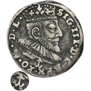 Sigismund III Vasa, 3 Groschen Vilnius 1590 - VERY RARE