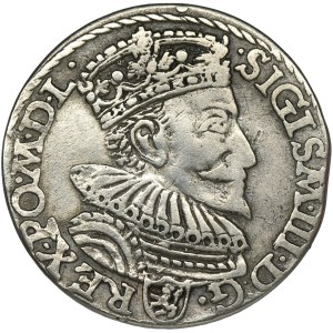 Sigismund III Vasa, 3 Groschen Marienburg 1594 - RARE
