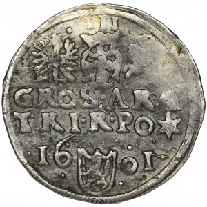 Zygmunt III Waza, Trojak Wschowa 1601 - gwiazda