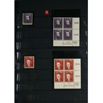 Kolekcja wyselekcjonowanych znaczków polskich w dwóch albumach