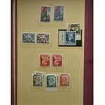 Wielotomowa kolekcja znaczków polskich - zbierana przez dziesięciolecia