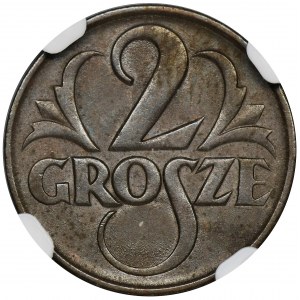 2 grosze 1925 - NGC MS64 BN