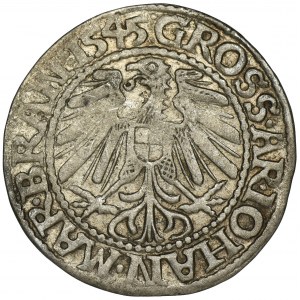 Śląsk, Księstwo krośnieńskie, Jan Kostrzyński, Grosz Krosno 1545 - RZADSZY