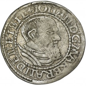 Silesia, John of Brandenburg-Küstrin, Groschen Krosno 1545