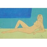 Leszek STAŃKO (1925-2011), Akt leżącej kobiety, 1970