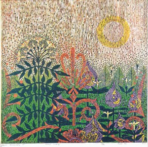 Hanna KUR (ur. 1994), Ogród ornamentalny III, 2018