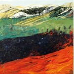 Bogna JARZEMSKA-MISZTALSKA (ur. 1979), Kompozycja; z cyklu: Impresje barwne, 2018