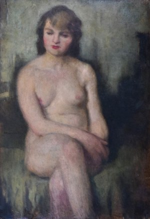 Alfons KARPIŃSKI (1875-1961), Akt kobiety, 1924