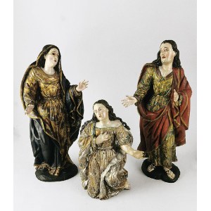 Trzy postacie spod krzyża: Maria, Jan, Maria-Magdalena