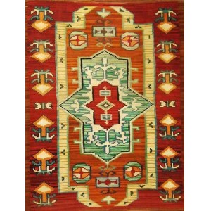 Kilim w motywy geometryczne