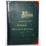 [BEŁZA WŁADYSŁAW] - ALBUM PAMIĄTKOWE ADAMA MICKIEWICZA.