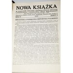NOWA KSIĄŻKA. ROCZNIK IV, 1937. REDAKTOR DR STANISŁAW LAM.
