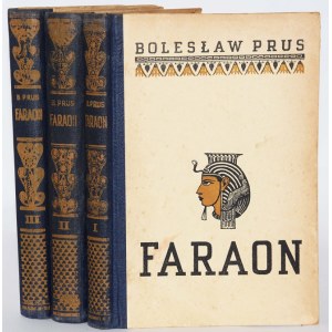 PRUS BOLESŁAW - FARAON, 1-3 komplet.