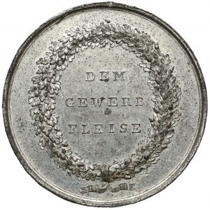 Niemcy, Hesja-Kassel, Medal nagrodowy Dem Gewerb Fleise 1839