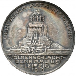 Deutschland, Sachsen, Medaille 100. Jahrestag Völkerschlacht bei Leipzig 1913 (H. Becker/H. Schneider)