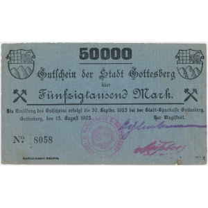 Gottesberg (Boguszów-Gorce), 50.000 mk 1923