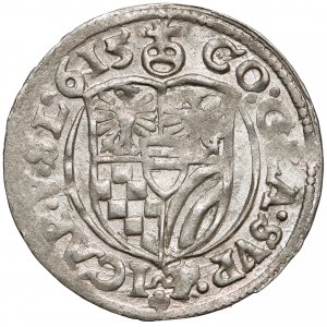 Śląsk, Karol II, 3 krajcary 1615 HT, Oleśnica