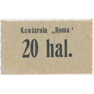 Lwów, Kawiarnia ROMA, 20 halerzy (1919)