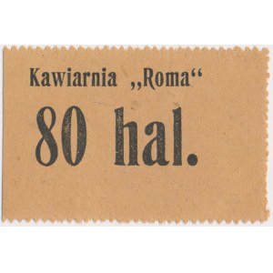 Lwów, Kawiarnia ROMA, 80 halerzy (1919)
