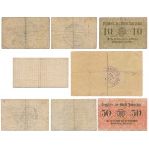Jutroschin (Jutrosin), 3x 10 i 5x 50 Pfennig 1917-1920 (8szt)