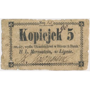 Lipno, H. L. Merenstein, 5 kopiejek (XIX w.)