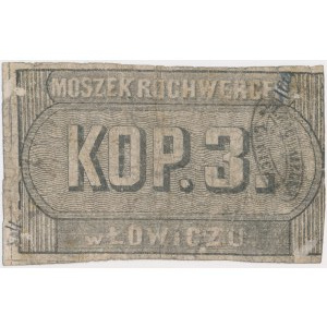 Łowicz, Moszek Rochwerger, 3 kopiejki 1862