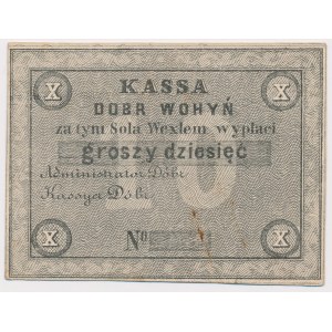 Wohyń, 10 groszy (XIX w.)