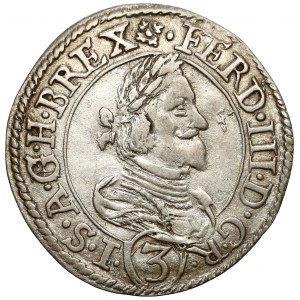 Österreich, Ferdinand III., 3 Kreuzer 1637, Graz
