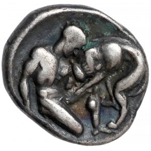 Grecja, Kalabria, Tarent (380-325 p.n.e.) Diobol