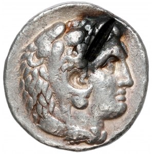 Grecja, Macedonia, Aleksander III Wielki (328-320 p.n.e.) Tetradrachma - Fenicja, Arados