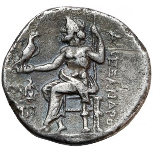 Grecja, Macedonia, Aleksander III Wielki (310-301 p.n.e.) Drachma - Teos