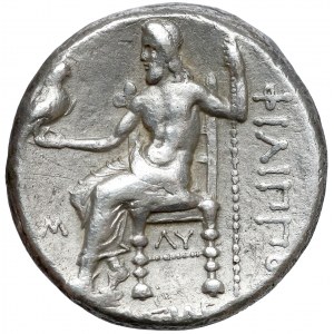 Grecja, Macedonia, Filip III Arridaios (323-311 p.n.e.) Tetradrachma - Babilon