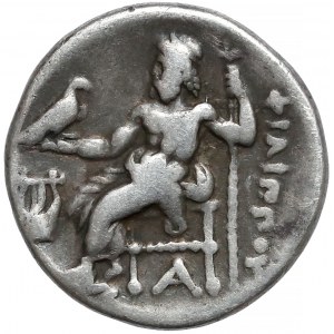 Grecja, Macedonia, Filip III Arridaios (323-319 p.n.e.) Drachma - Kolofon