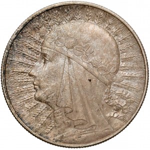 Głowa Kobiety 10 złotych 1932 zn, Warszawa