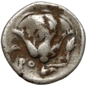 Grecja, Karia, Rodos (304-275 p.n.e.) Hemidrachma