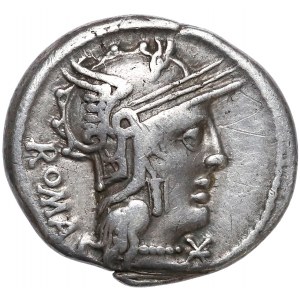 Republika, M. Metellus Q.F (127 p.n.e.) Denar