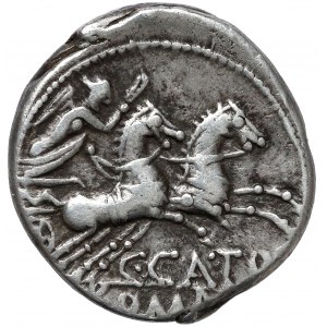 Republika, C. Cato (123 p.n.e.) Denar