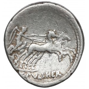Republika, C. Pulcher (110/109 p.n.e.) Denar