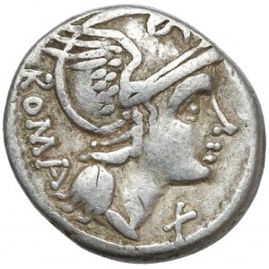 Republika, L. Flamini Cilo (109/108 p.n.e.) Denar