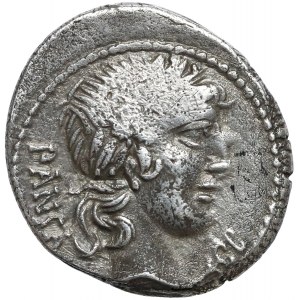 Republika, C. Vibius, C.f Pansa (90 p.n.e.) Denar