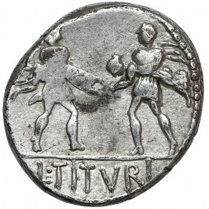 Republika, L. Tituri, L.f Sabinus (89 p.n.e.) Denar