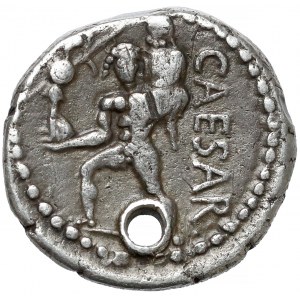 Republika, Juliusz Cezar (47-46 p.n.e.) Denar