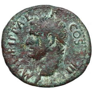 Agryppa - AS pośmiertny wybity za panowania Kaliguli (37-41 n.e.)