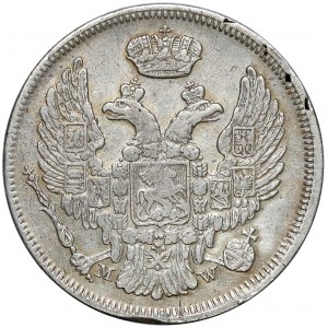 15 kopiejek = 1 złoty 1835 MW, Warszawa - kropka po dacie