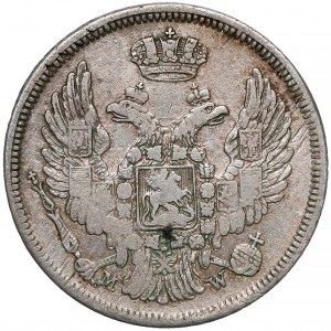 15 kopiejek = 1 złoty 1835 MW, Warszawa - BEZ kreski